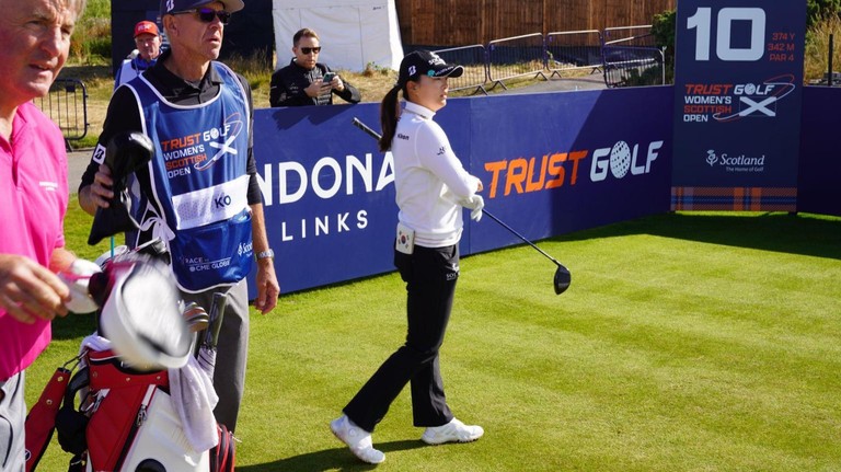 ladies european tour leaderboard scottish open